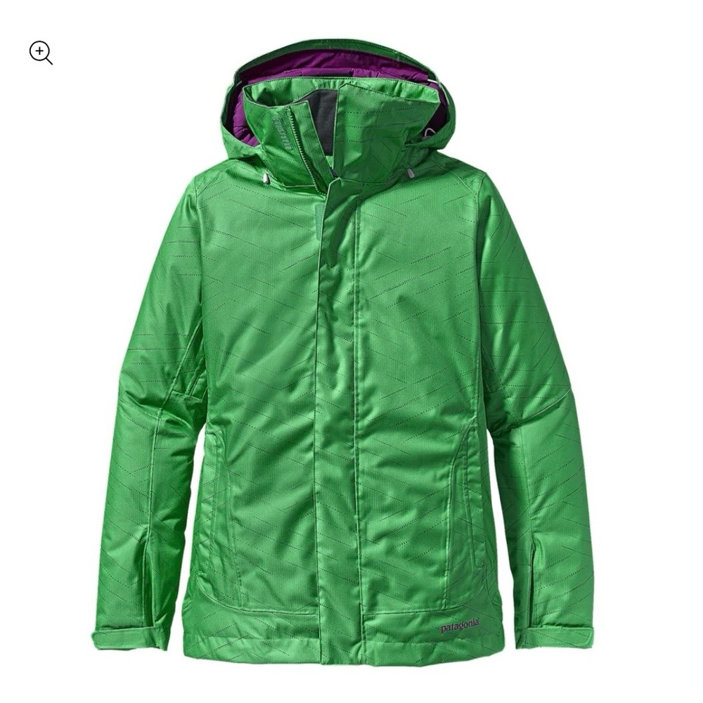 Patagonia Small Insulated Snowbelle Jacket Green Style 31107 Coat (Q-Z)